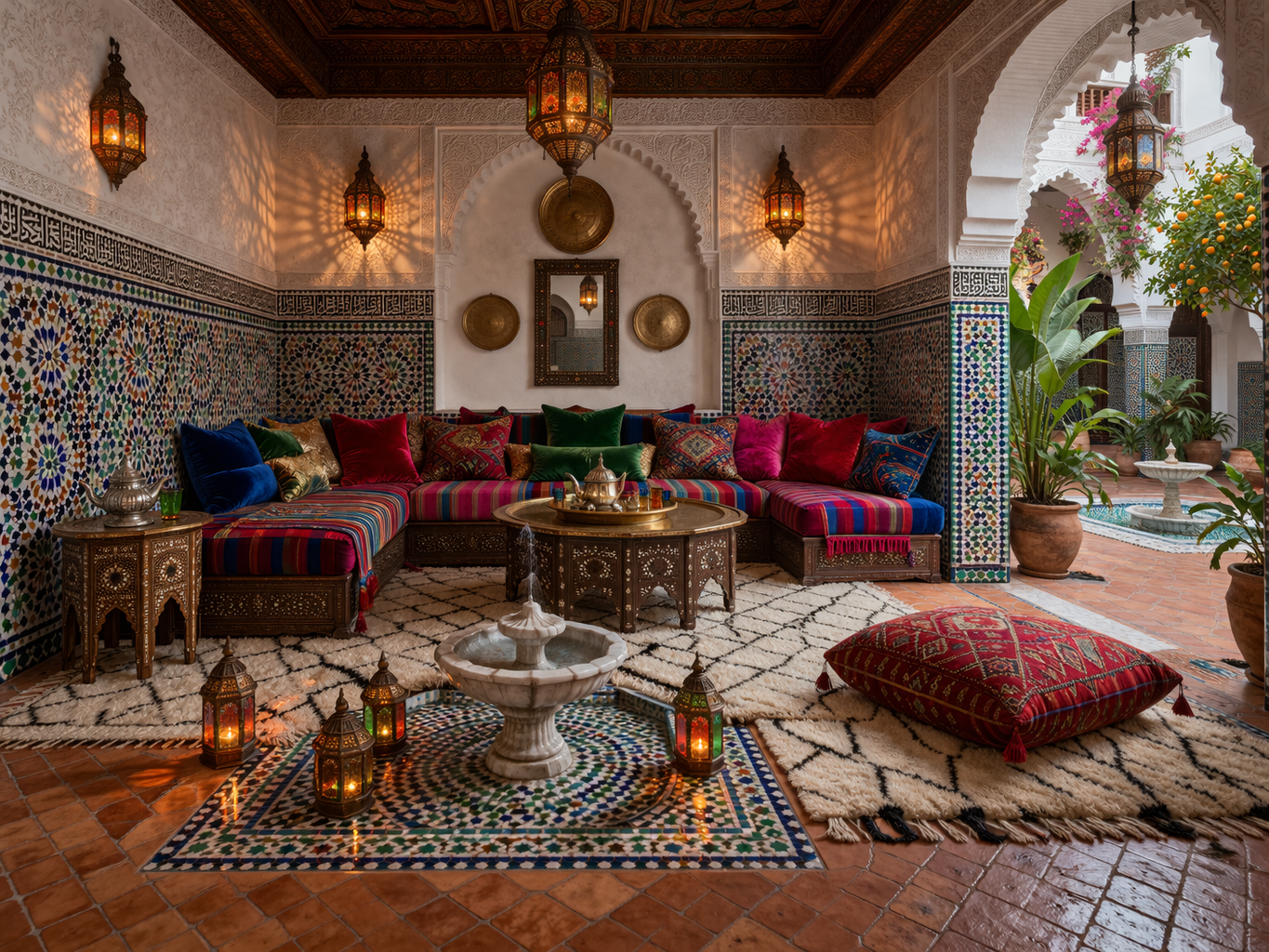 You are currently viewing اكتشف أسرار الديكور المغربي: غنى بصري وأصالة لا مثيل لها في كل زاوية من بيتك