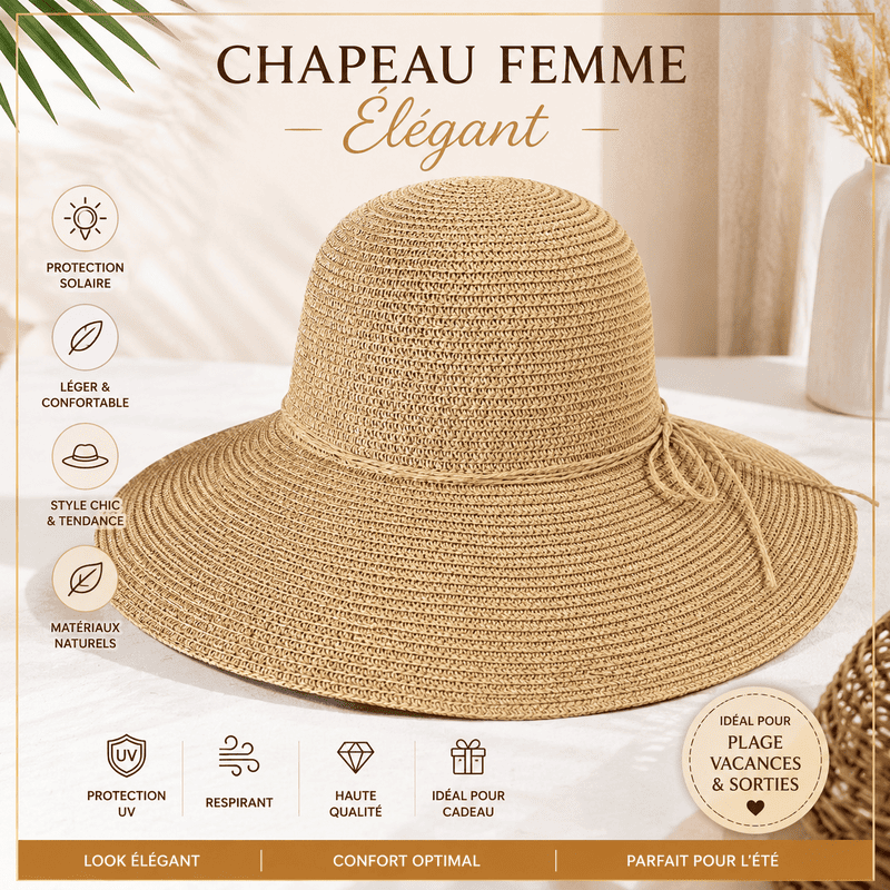 Chapeau Femme de Luxe – Style Raffiné pour Toutes vos Sorties – Image 2